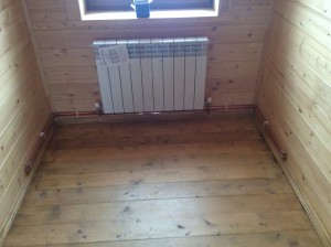Отопление коттеджа чугунными радиаторами